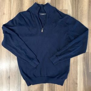 Barbour half zip sweater